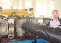 Linha de produção 50m/da tubulação do HDPE do controle do PLC Min Fast Speed Energy Saving